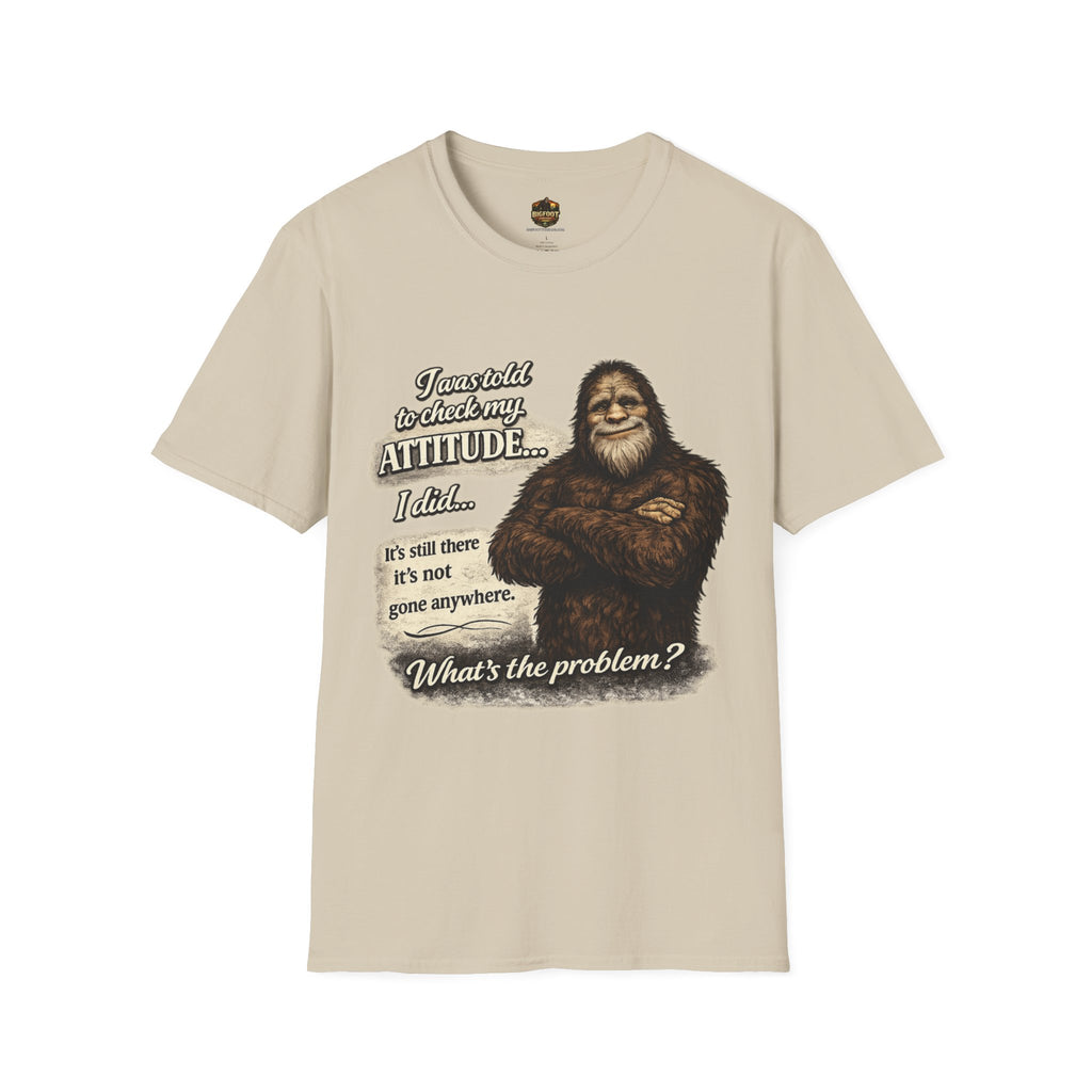 Bigfoot "Check My Attitude" T-Shirt