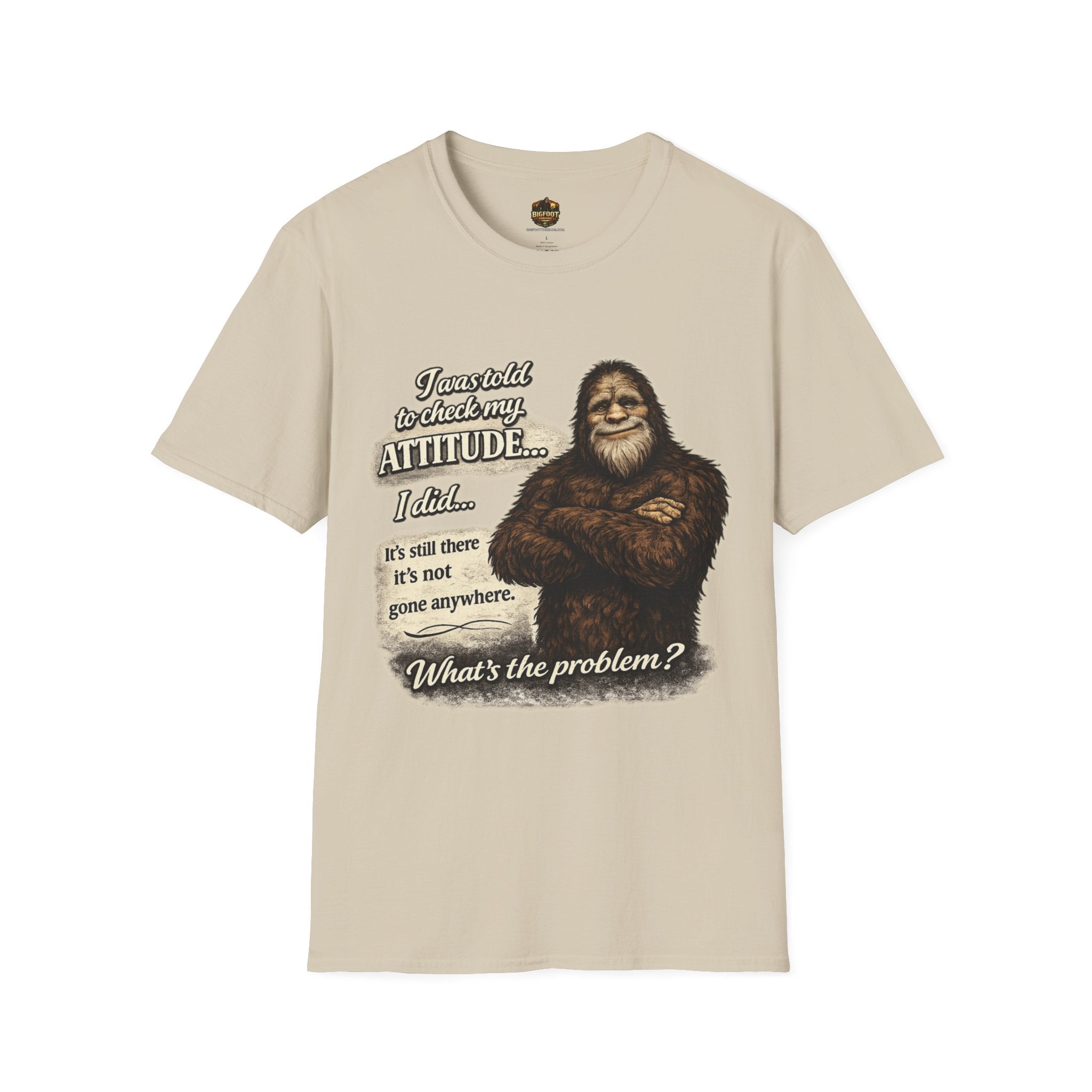 Bigfoot "Check My Attitude" T-Shirt