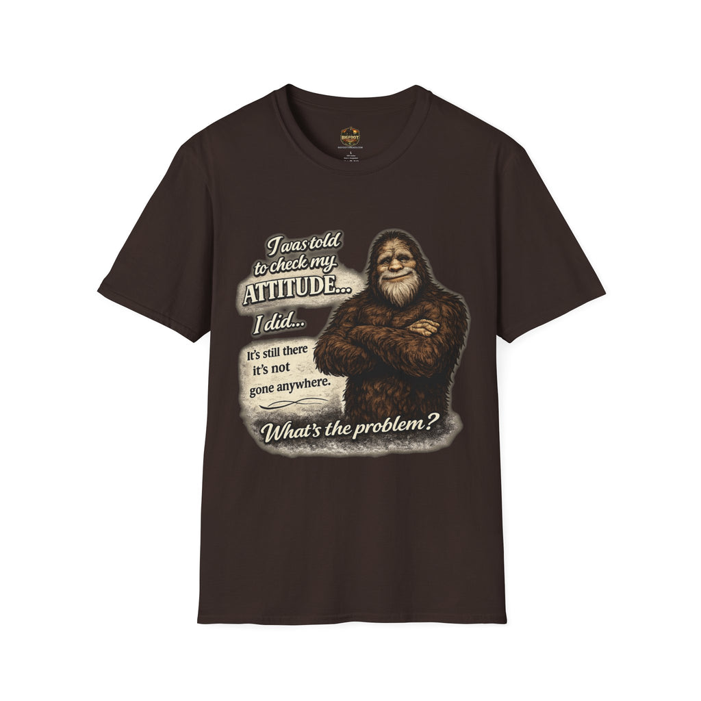 Bigfoot "Check My Attitude" T-Shirt