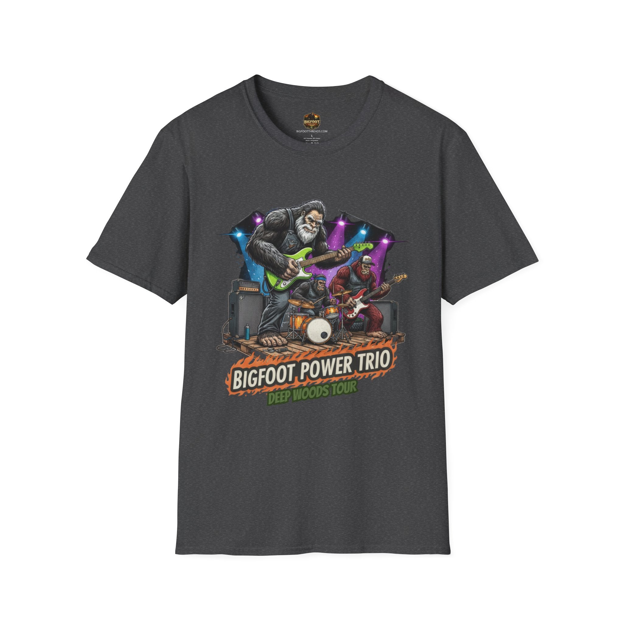 Bigfoot Power Trio Band T-Shirt
