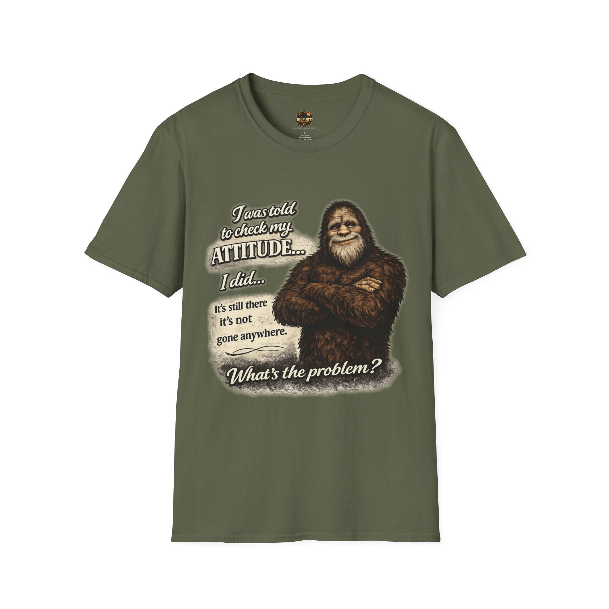 Bigfoot "Check My Attitude" T-Shirt