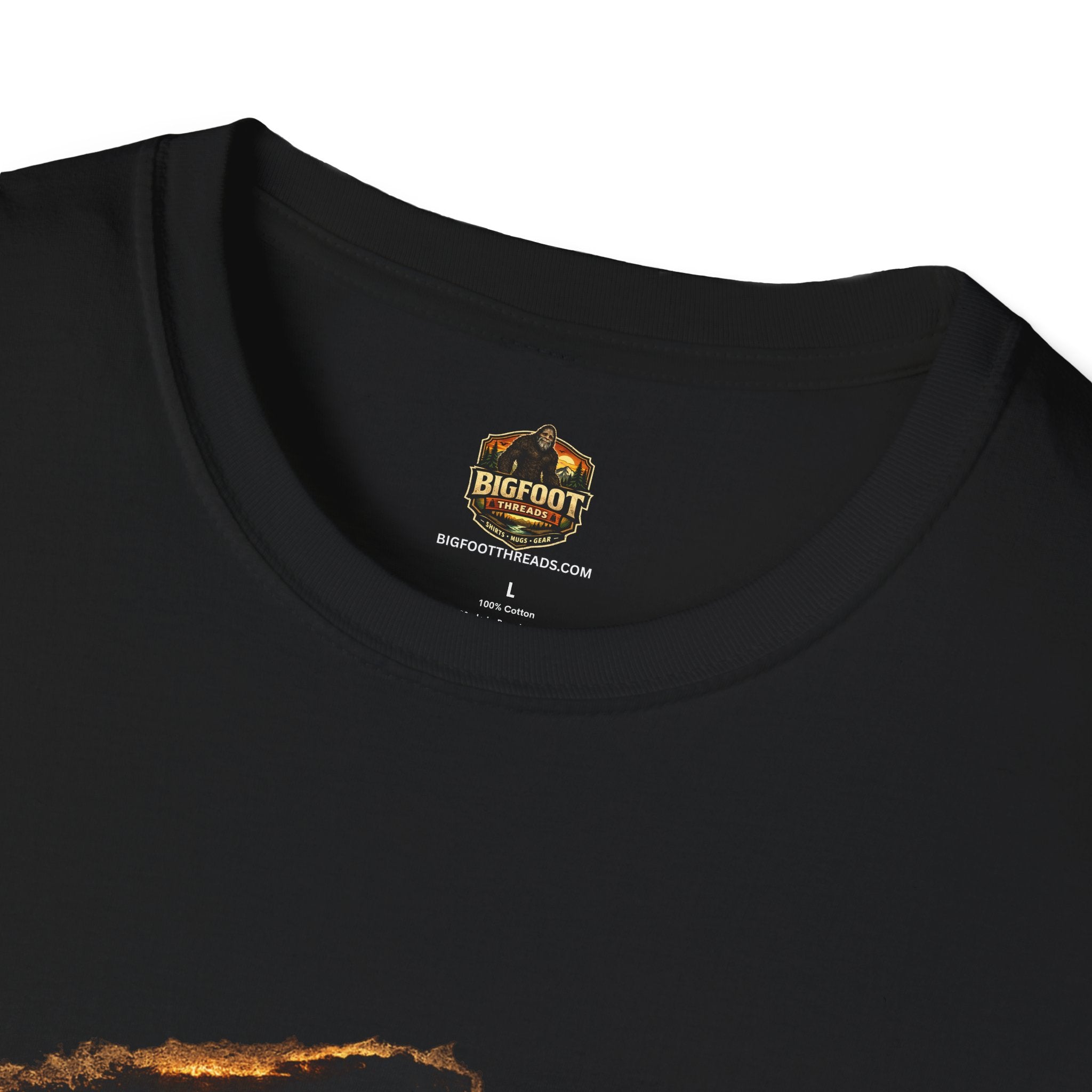 John 8:12 I AM THE LIGHT OF THE WORLD Bigfoot T-Shirt