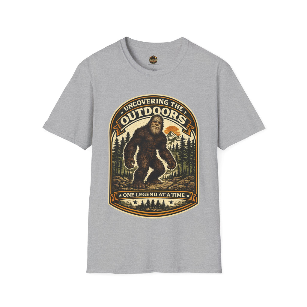 Uncovering the Outdoors One Legend at a Time T-Shirt
