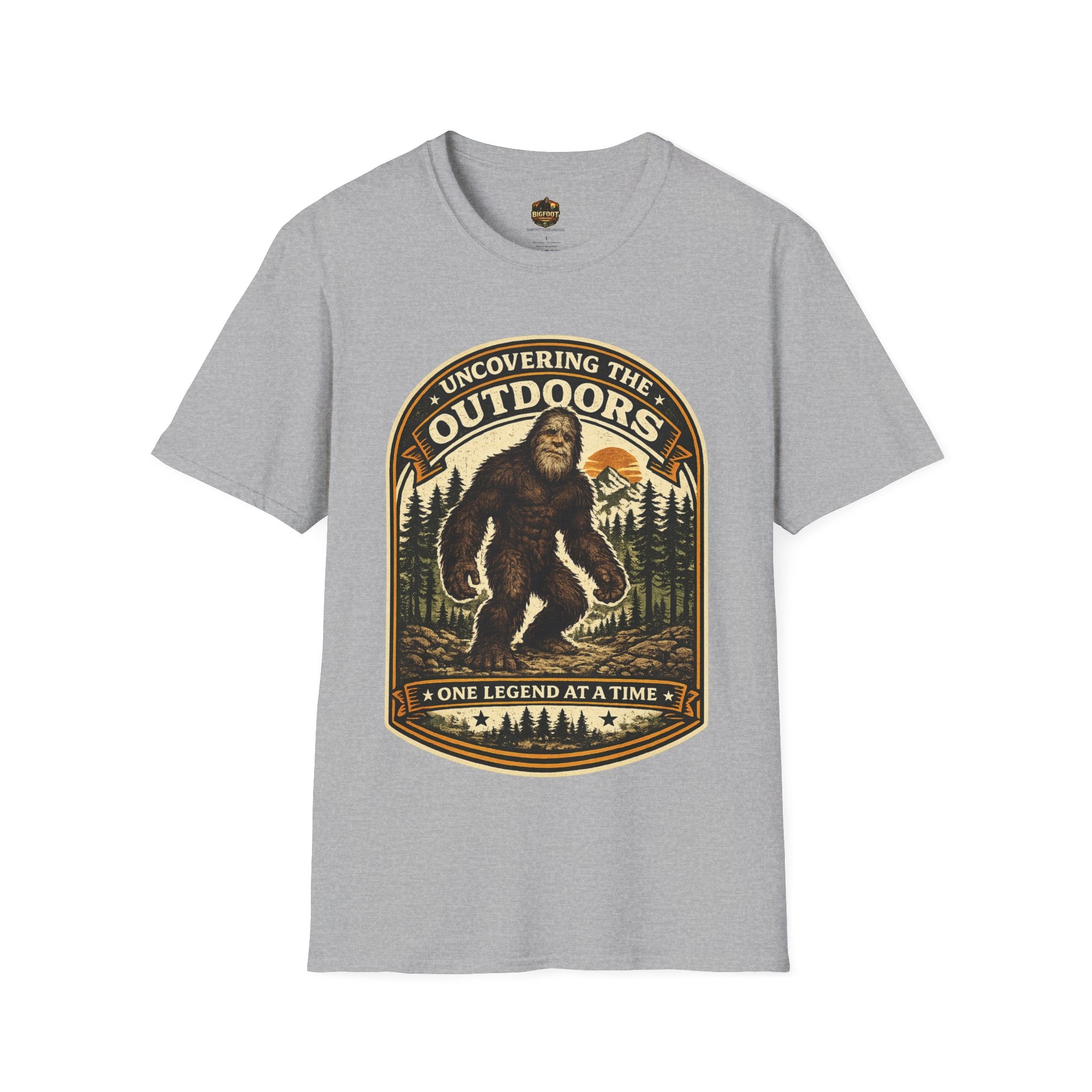 Uncovering the Outdoors One Legend at a Time T-Shirt