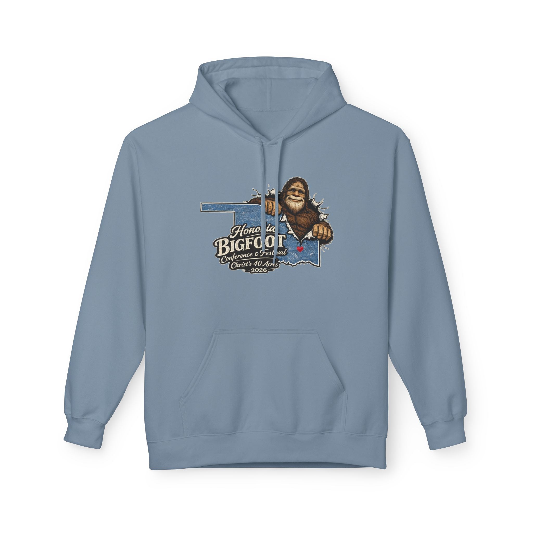 Honobia Oklahoma Home of Bigfoot. Hoodie