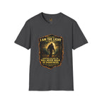 John 8:12 I AM THE LIGHT OF THE WORLD Bigfoot T-Shirt