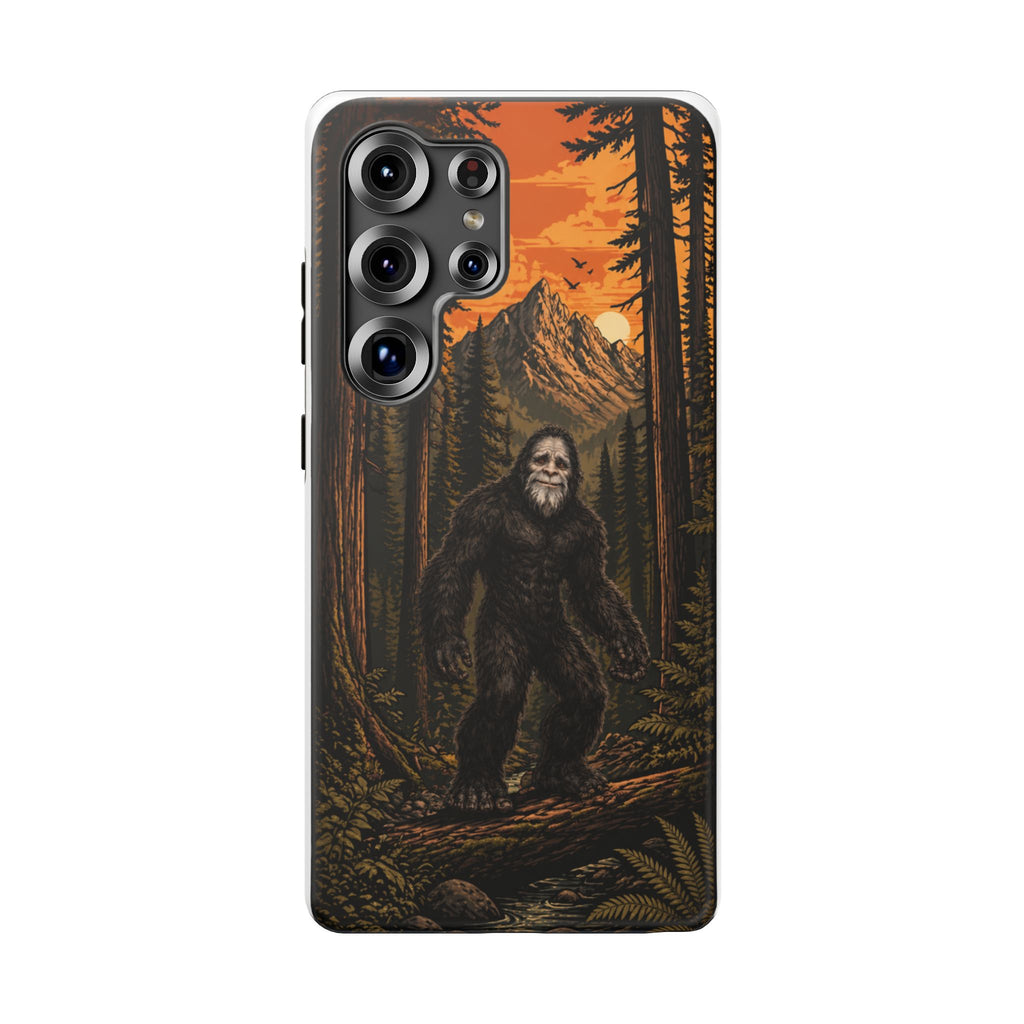 Bigfoot Forest Phone Case — Impact-Resistant Sasquatch Sunset Protective Cover