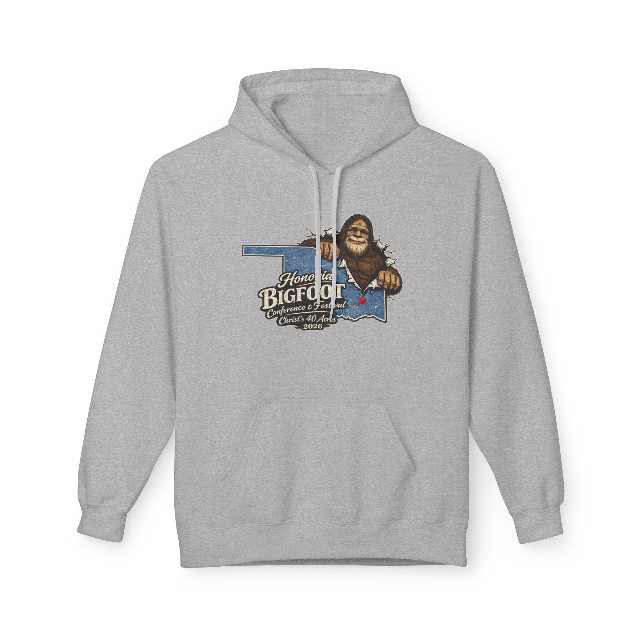 Honobia Oklahoma Home of Bigfoot. Hoodie