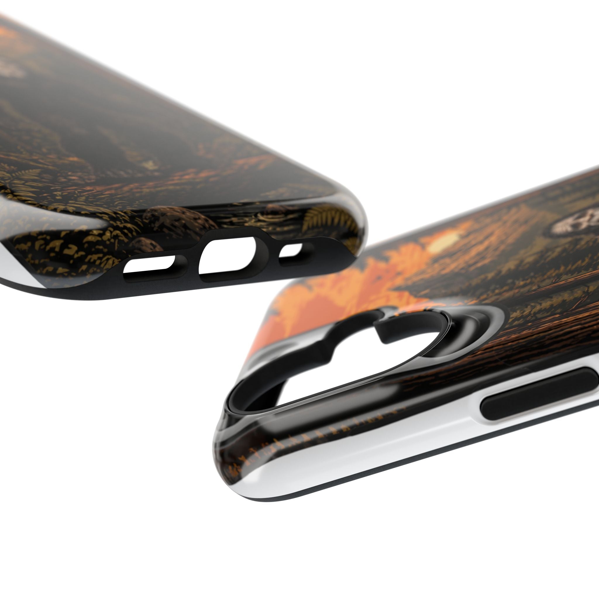Bigfoot Forest Phone Case — Impact-Resistant Sasquatch Sunset Protective Cover