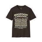 Bigfoot Language
