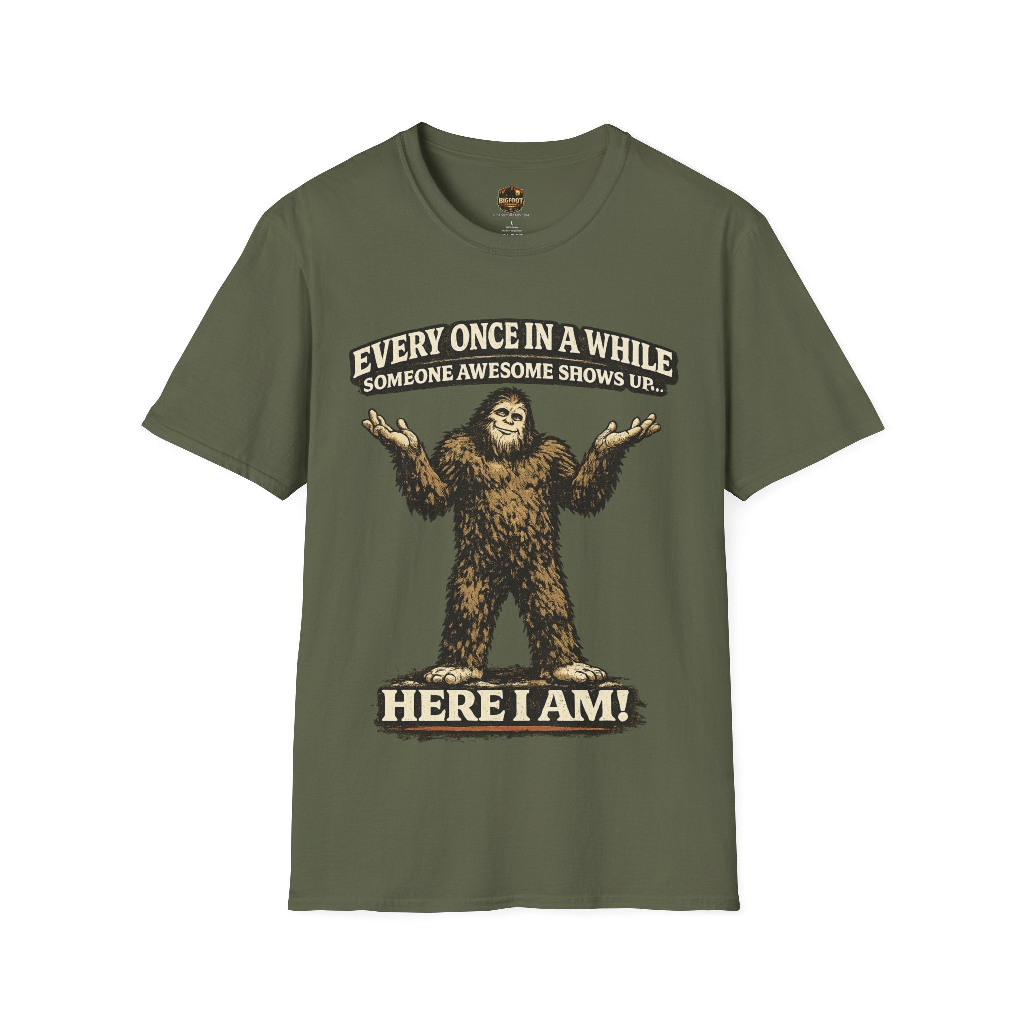 Every Once In A While Someone Awesome Shows Up T-Shirt