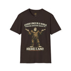 Every Once In A While Someone Awesome Shows Up T-Shirt