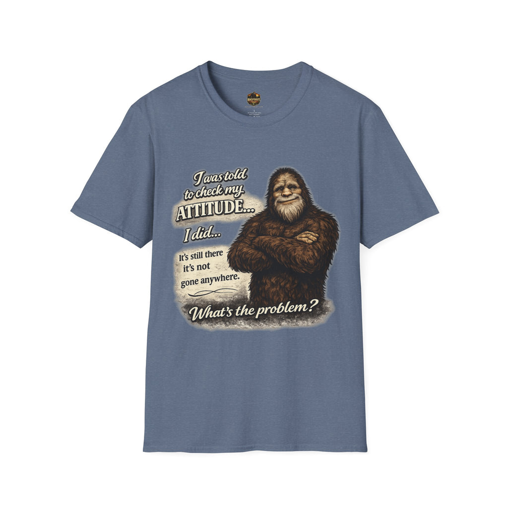 Bigfoot "Check My Attitude" T-Shirt