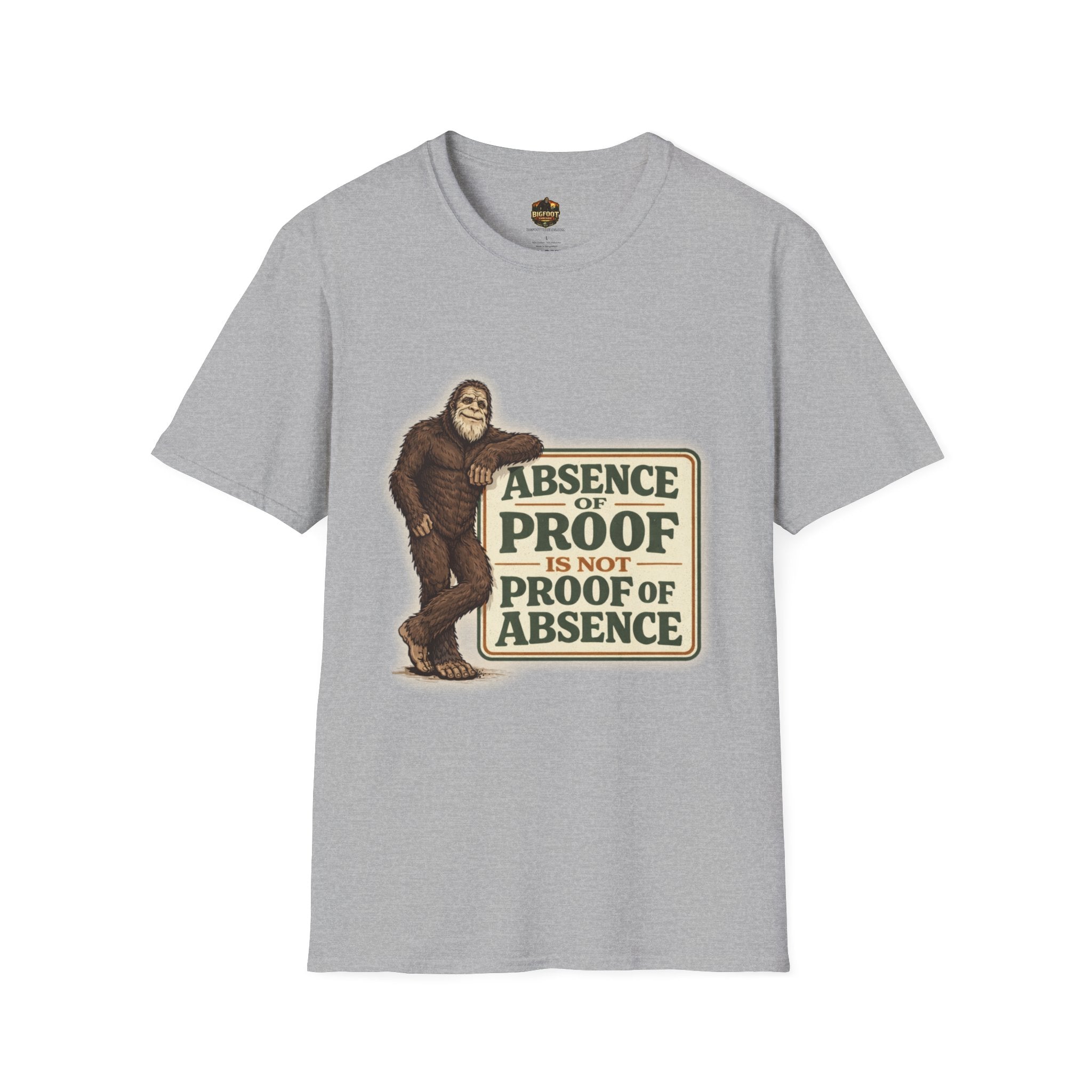 Absence of proof