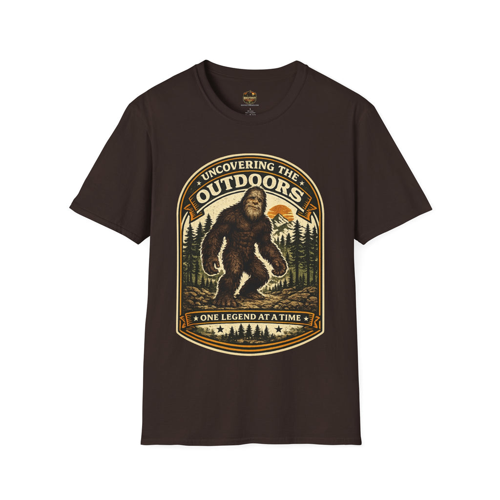 Uncovering the Outdoors One Legend at a Time T-Shirt