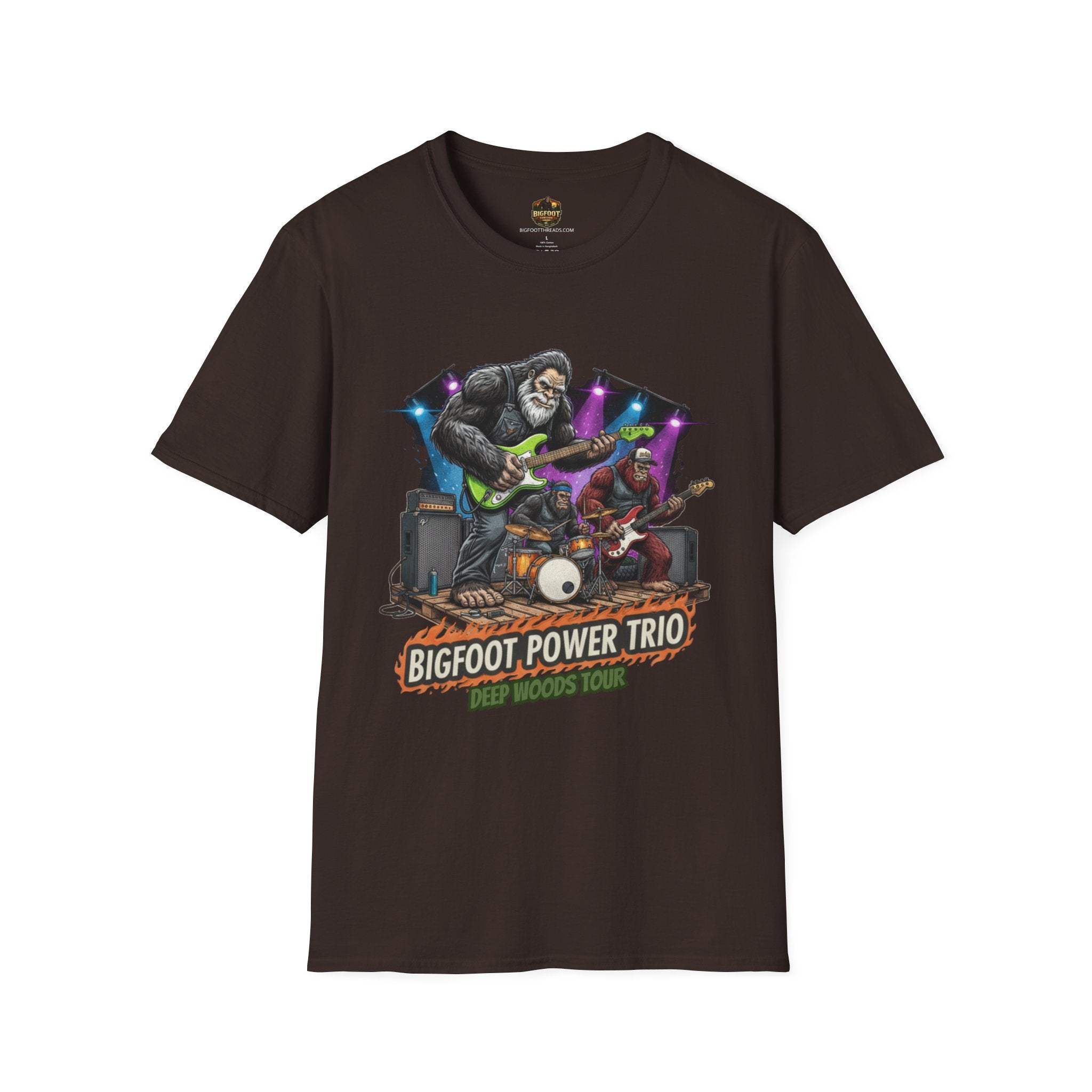 Bigfoot Power Trio Band T-Shirt