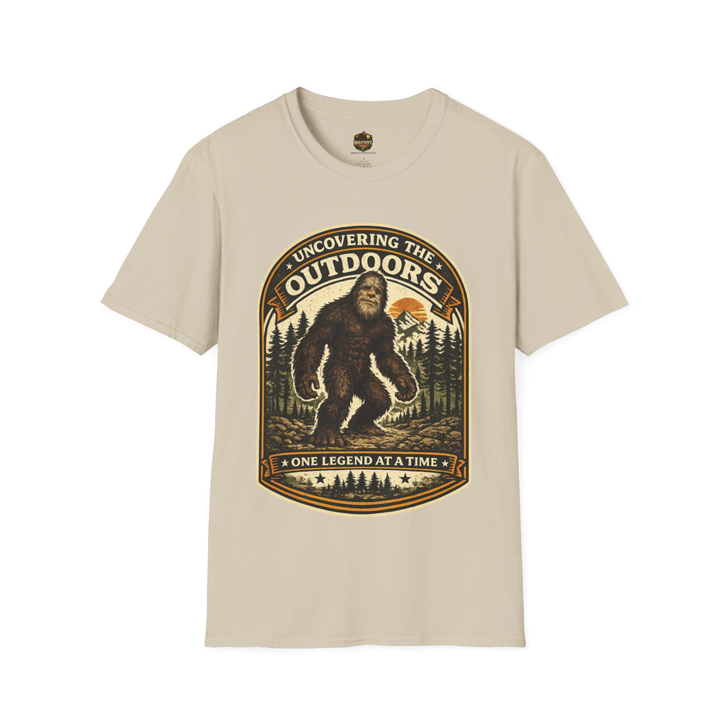 Uncovering the Outdoors One Legend at a Time T-Shirt