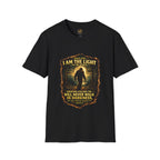 John 8:12 I AM THE LIGHT OF THE WORLD Bigfoot T-Shirt