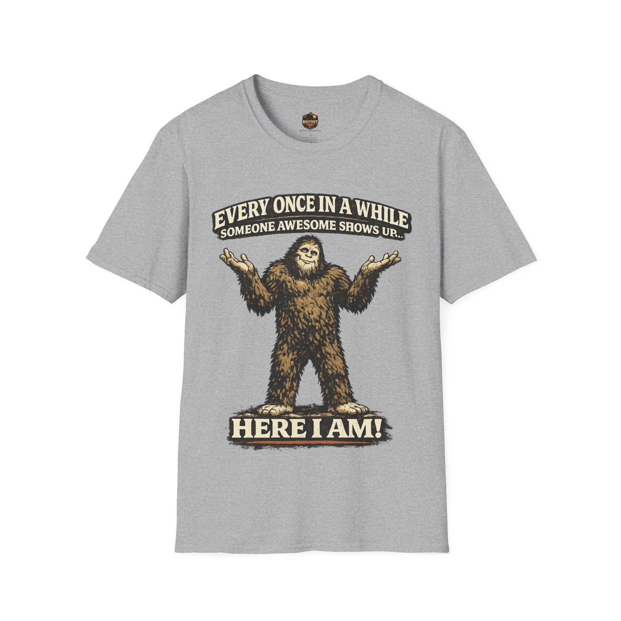 Every Once In A While Someone Awesome Shows Up T-Shirt