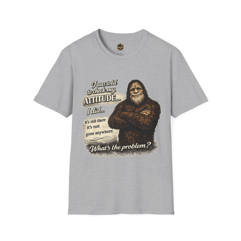 Bigfoot "Check My Attitude" T-Shirt