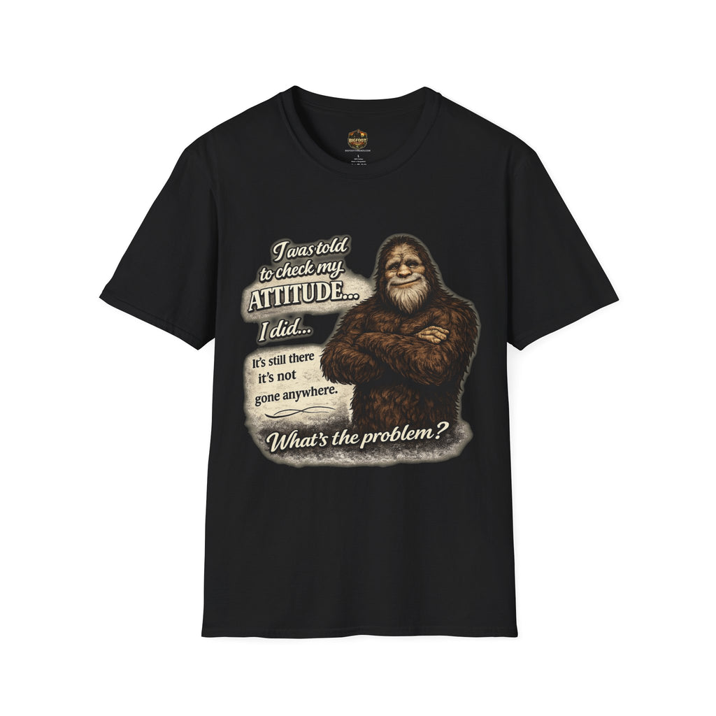 Bigfoot "Check My Attitude" T-Shirt