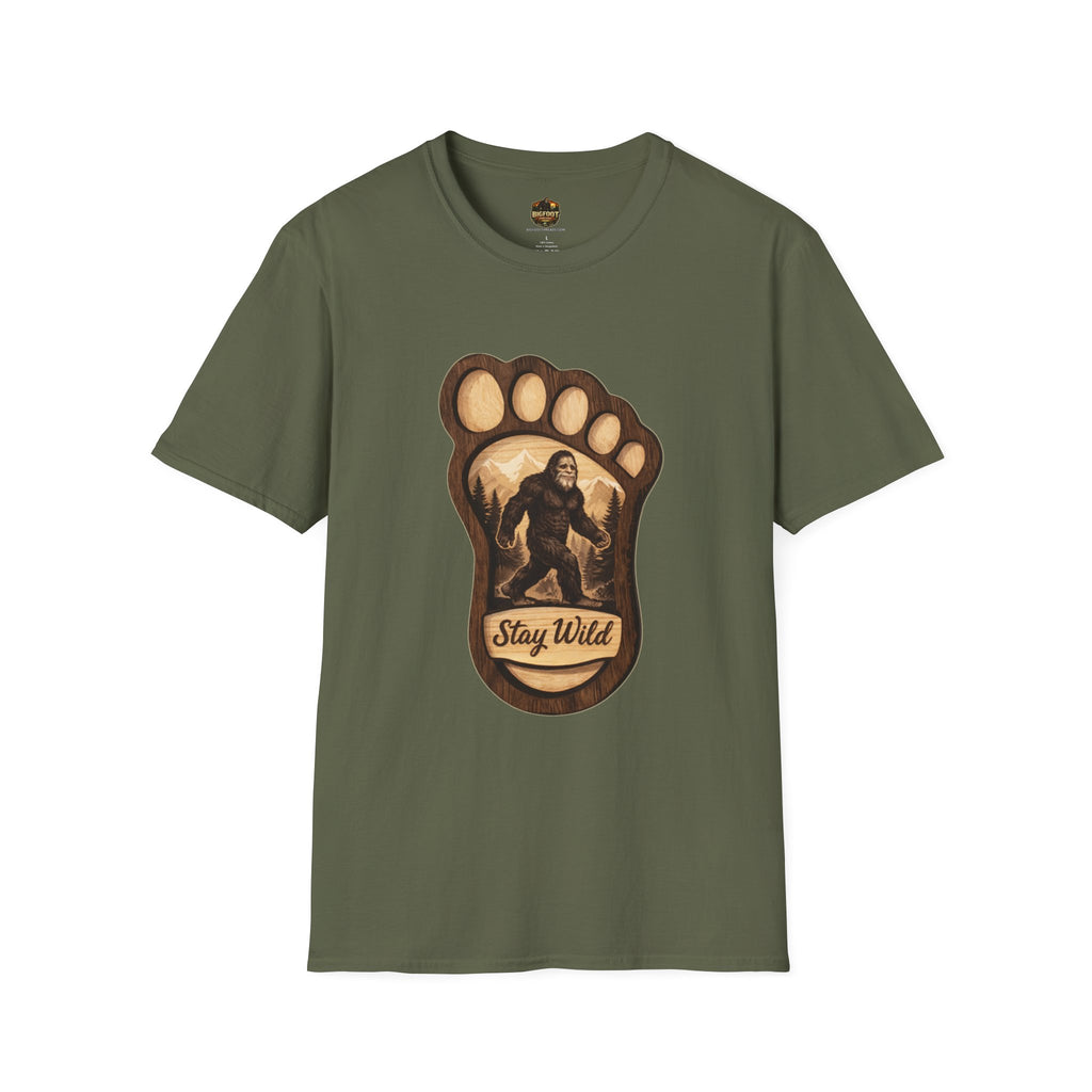 Stay Wild, Footprint T-Shirt