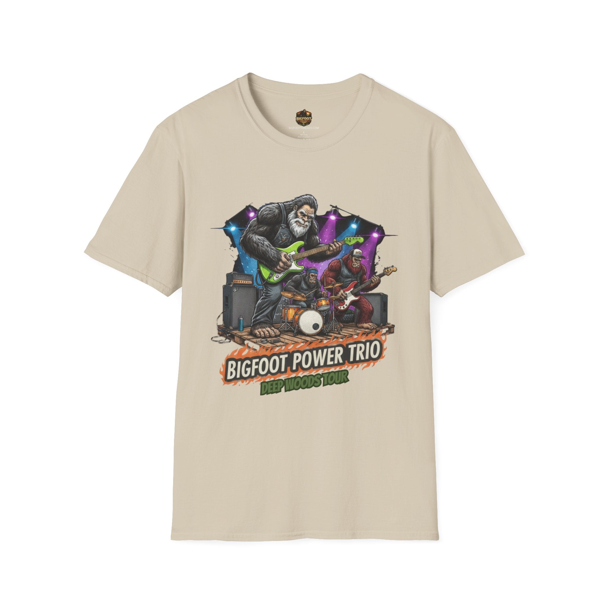 Bigfoot Power Trio Band T-Shirt