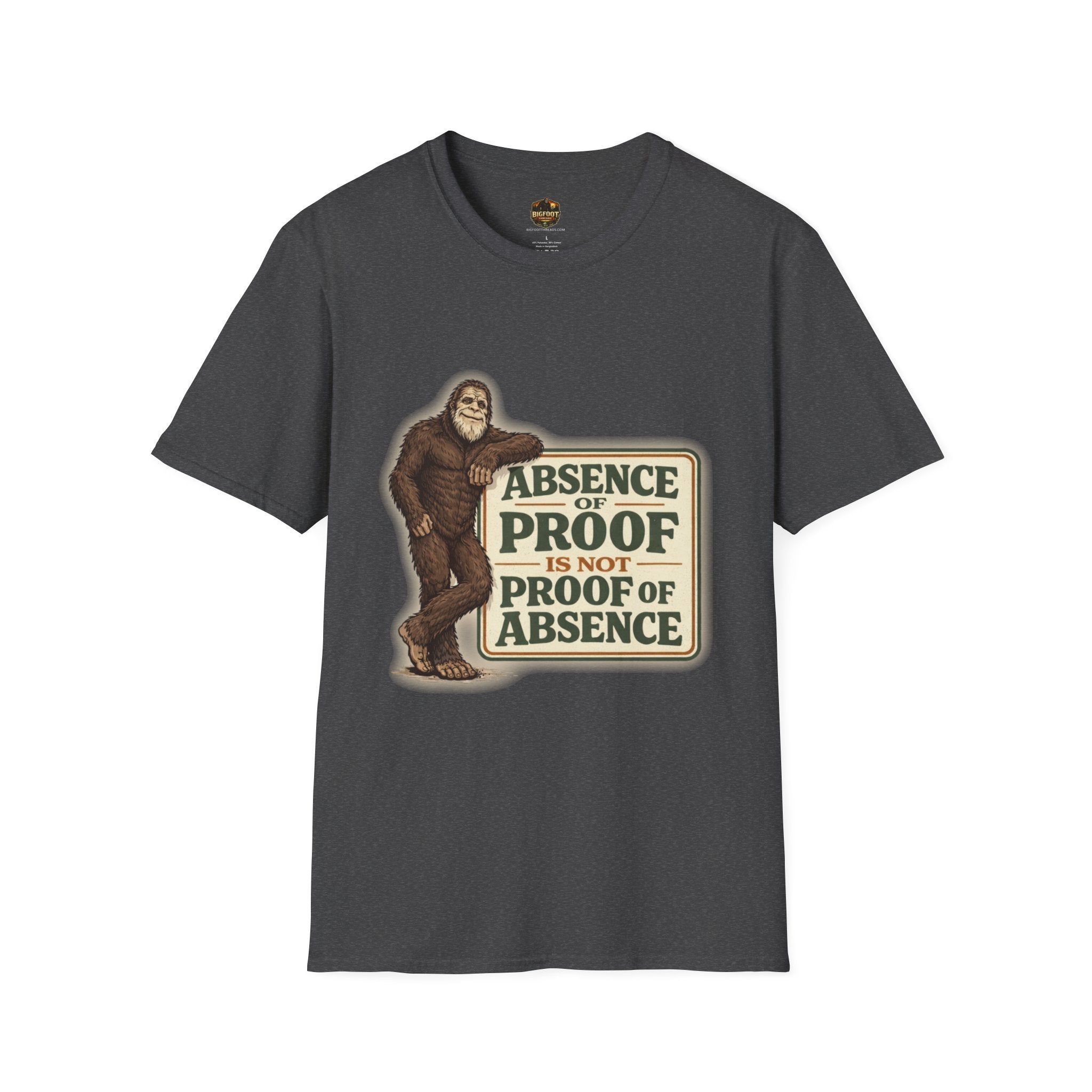 Absence of proof