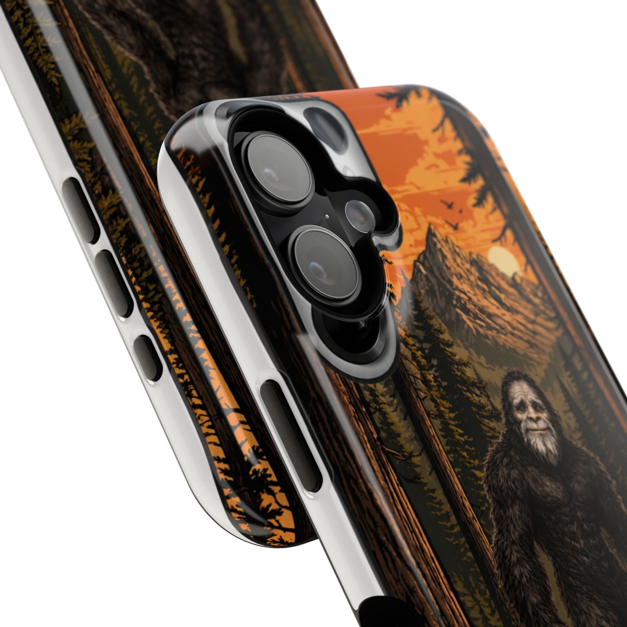 Bigfoot Forest Phone Case — Impact-Resistant Sasquatch Sunset Protective Cover
