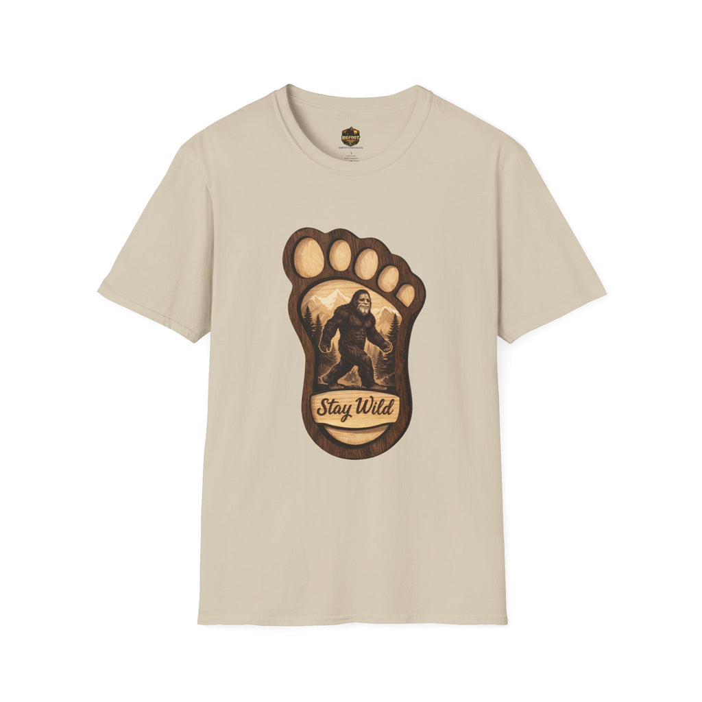 Stay Wild, Footprint T-Shirt