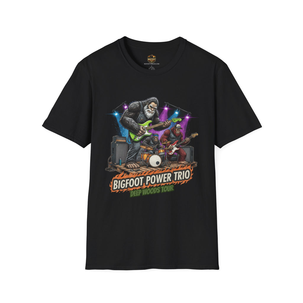 Bigfoot Power Trio Band T-Shirt