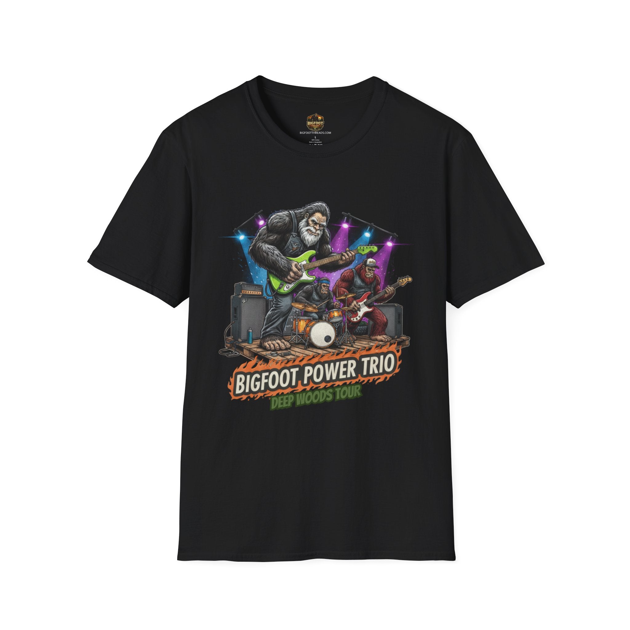 Bigfoot Power Trio Band T-Shirt