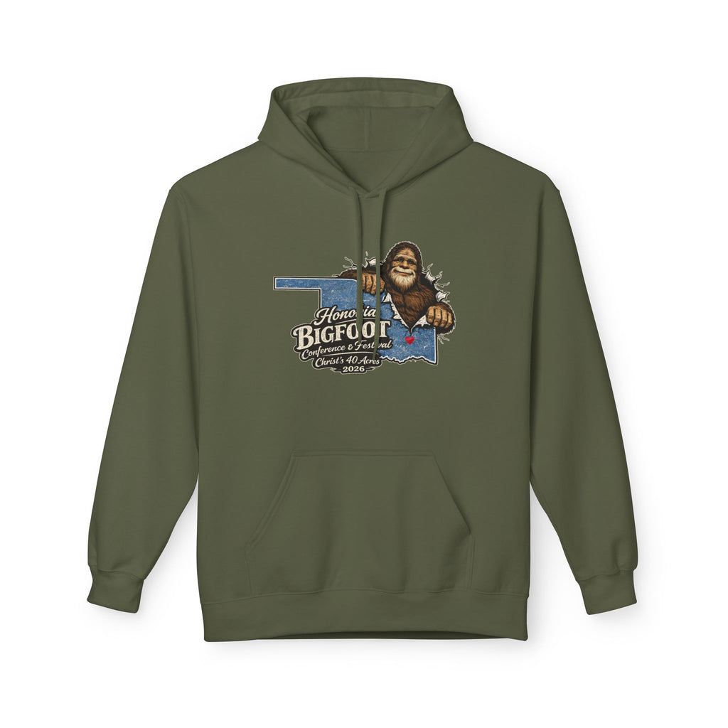 Honobia Oklahoma Home of Bigfoot. Hoodie